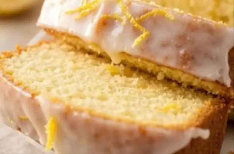 Лимонный кекс с лимонной пропиткой
