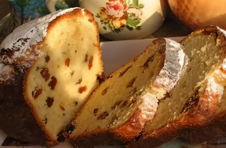 Классический кекс с изюмом