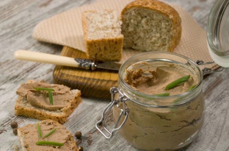 Домашний паштет из куриной печени