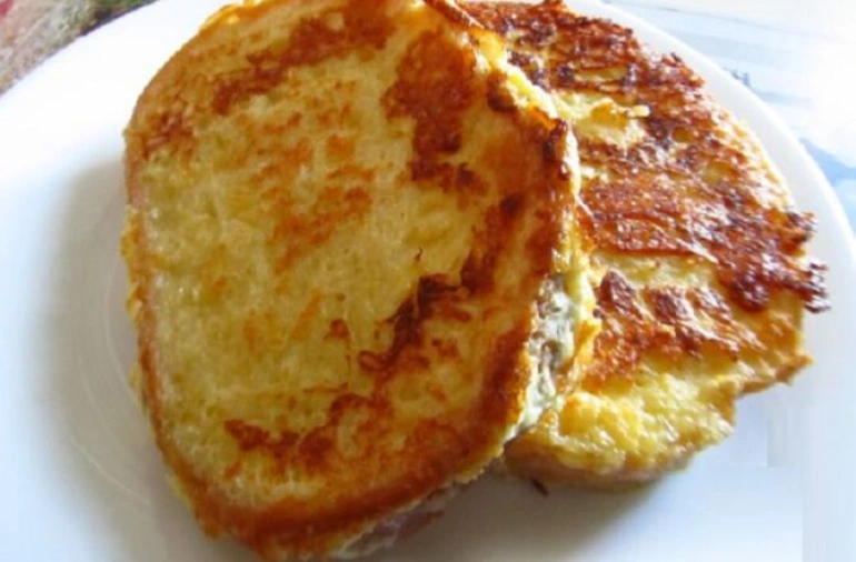 Сырные гренки
