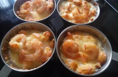 Жульен с морепродуктами