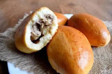 Печёные пирожки с мясом