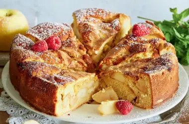 Классический яблочный пирог