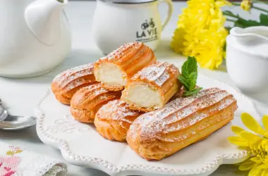 Эклеры с заварным кремом