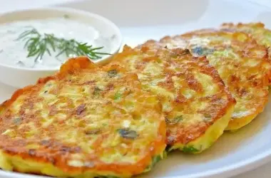 Кабачковые оладьи