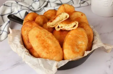 Жареные пирожки с картошкой